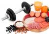 Proper nutrition for muscles