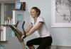 What types of exercise bikes are there The first exercise bikes